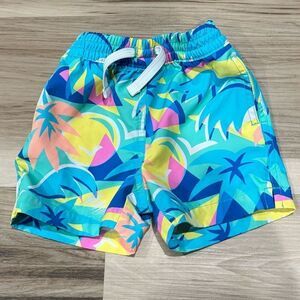 Chubbies Mini Wave Dashers Stretch Swim Trunks Boy’s Toddler 12-18M
